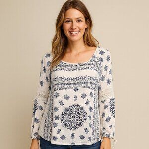 BP Bohemian Mandala Design Top Size Large​​​​